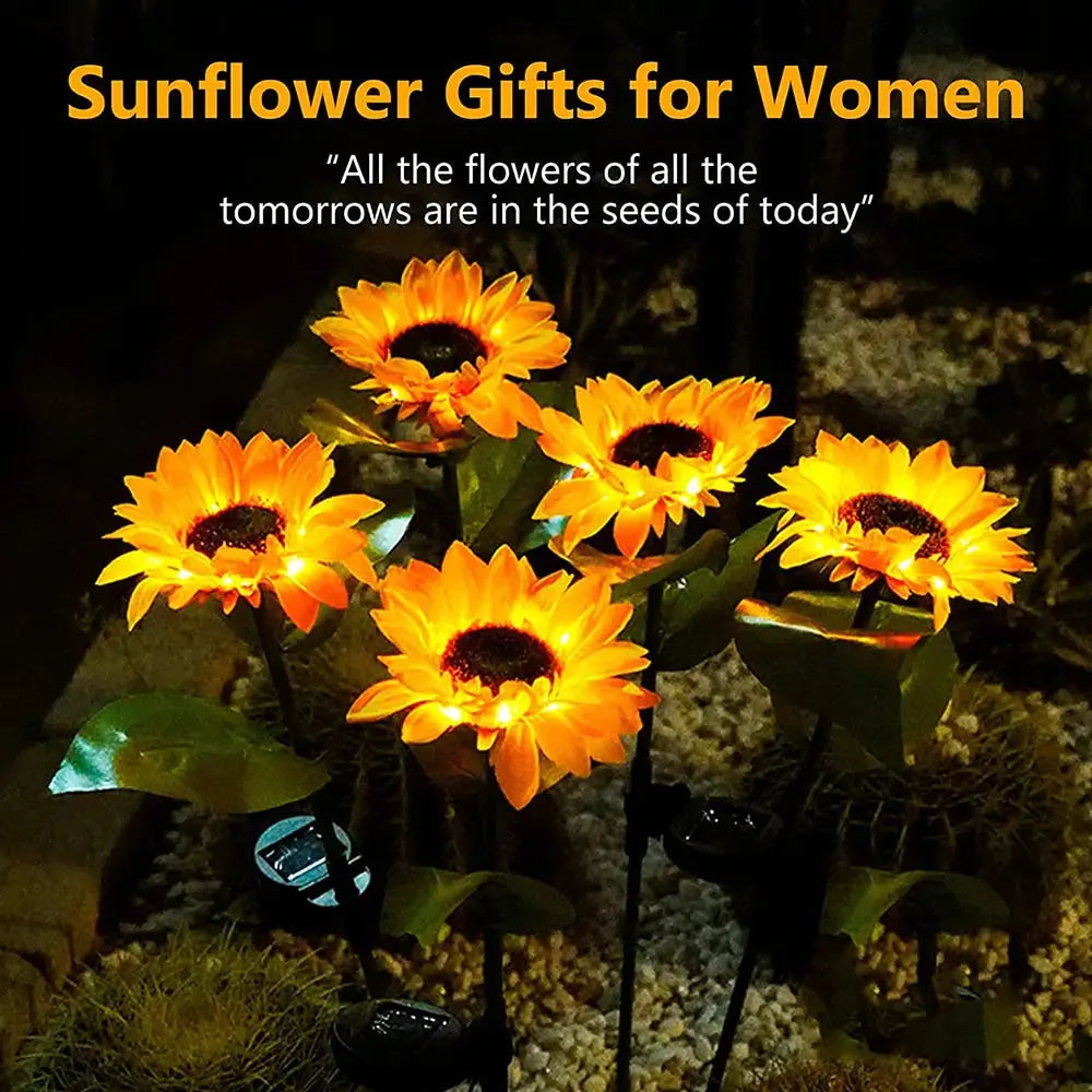 Sunflowers Solar Lawn Light GLR SHOPPING