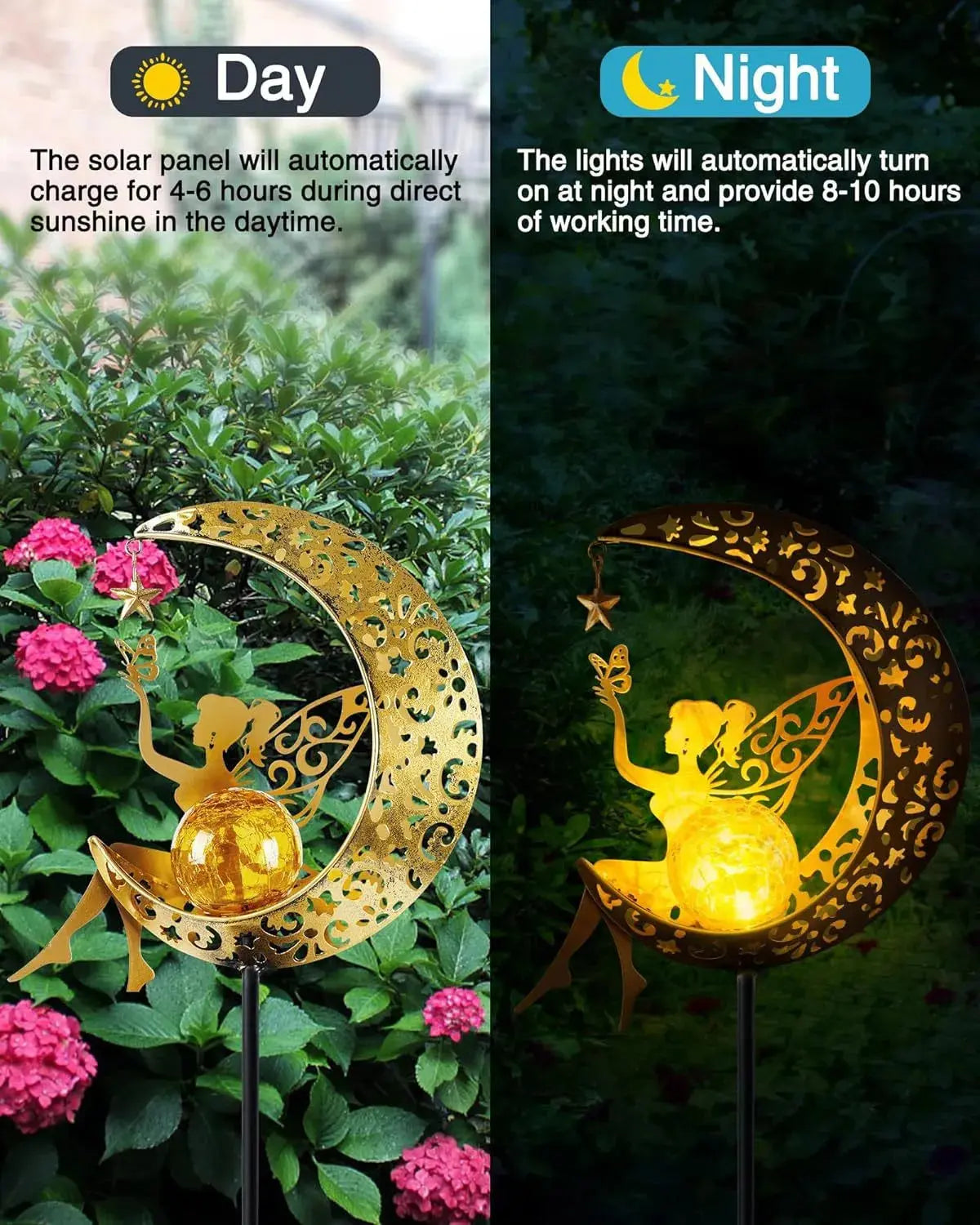Solar Moon Fairy Lamp GLR SHOPPING