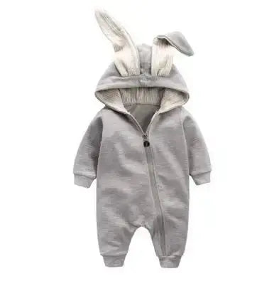 Rabbit Ear Hooded Baby Rompers GLR SHOPPING