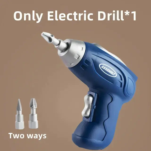 Children Electric Drill Toolbox Driller Games GLR SHOPPING