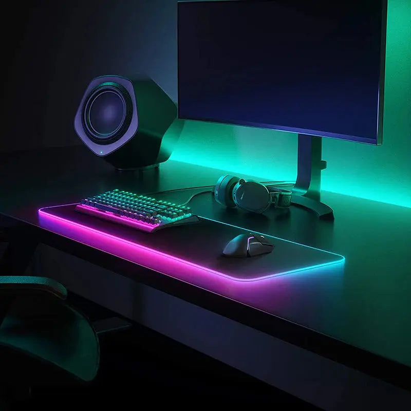 Luminous LED Lighting Mouse Pad GLR SHOPPING