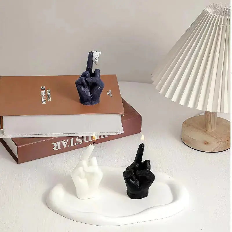 Middle Finger Shaped Scented Candles GLR SHOPPING