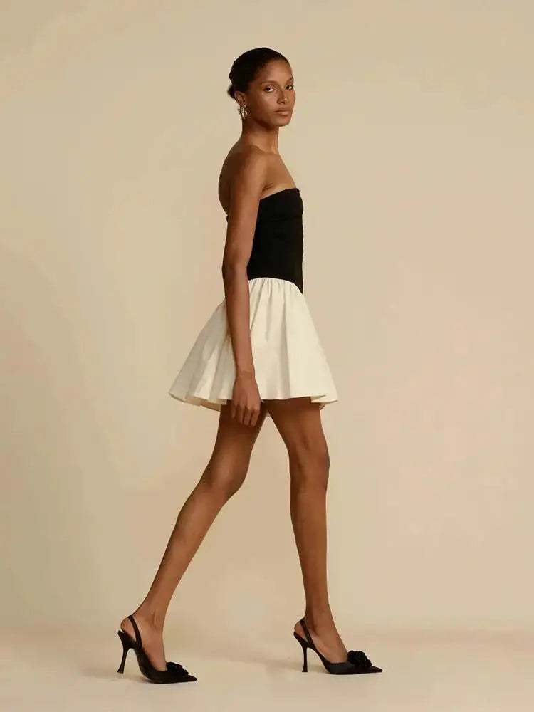 Slim Folds Bodycon Splice Dress GLR SHOPPING