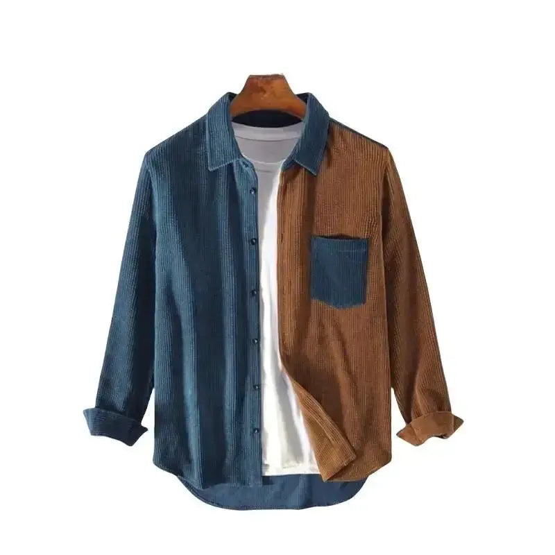 Cargo Corduroy Men's Long Sleeve GLR SHOPPING