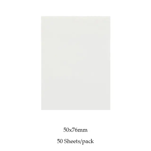 Transparent Waterproof Sticky Notepads GLR SHOPPING