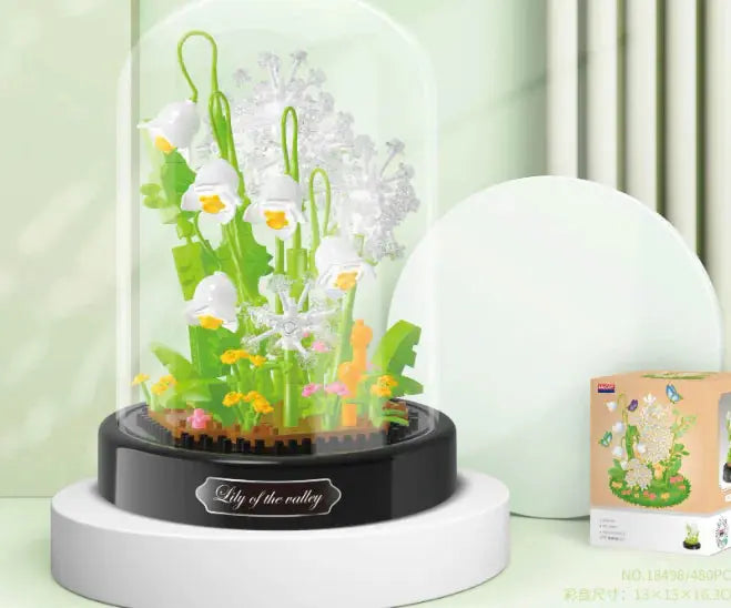 Bee Butterfly Flower Bonsai Block (Single) GLR SHOPPING