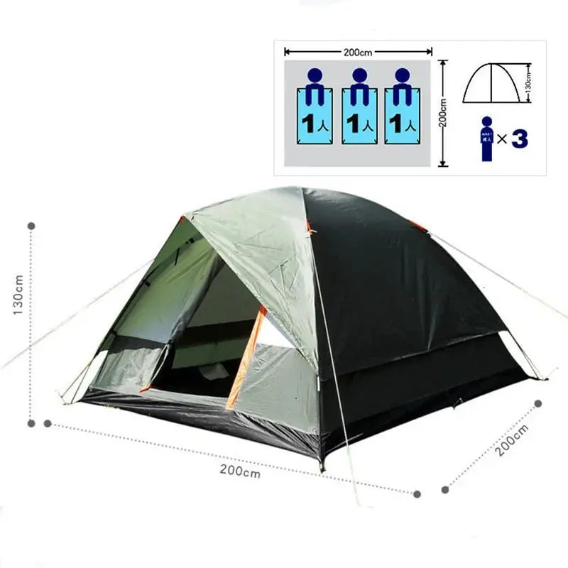 Waterproof Camping Tent GLR SHOPPING