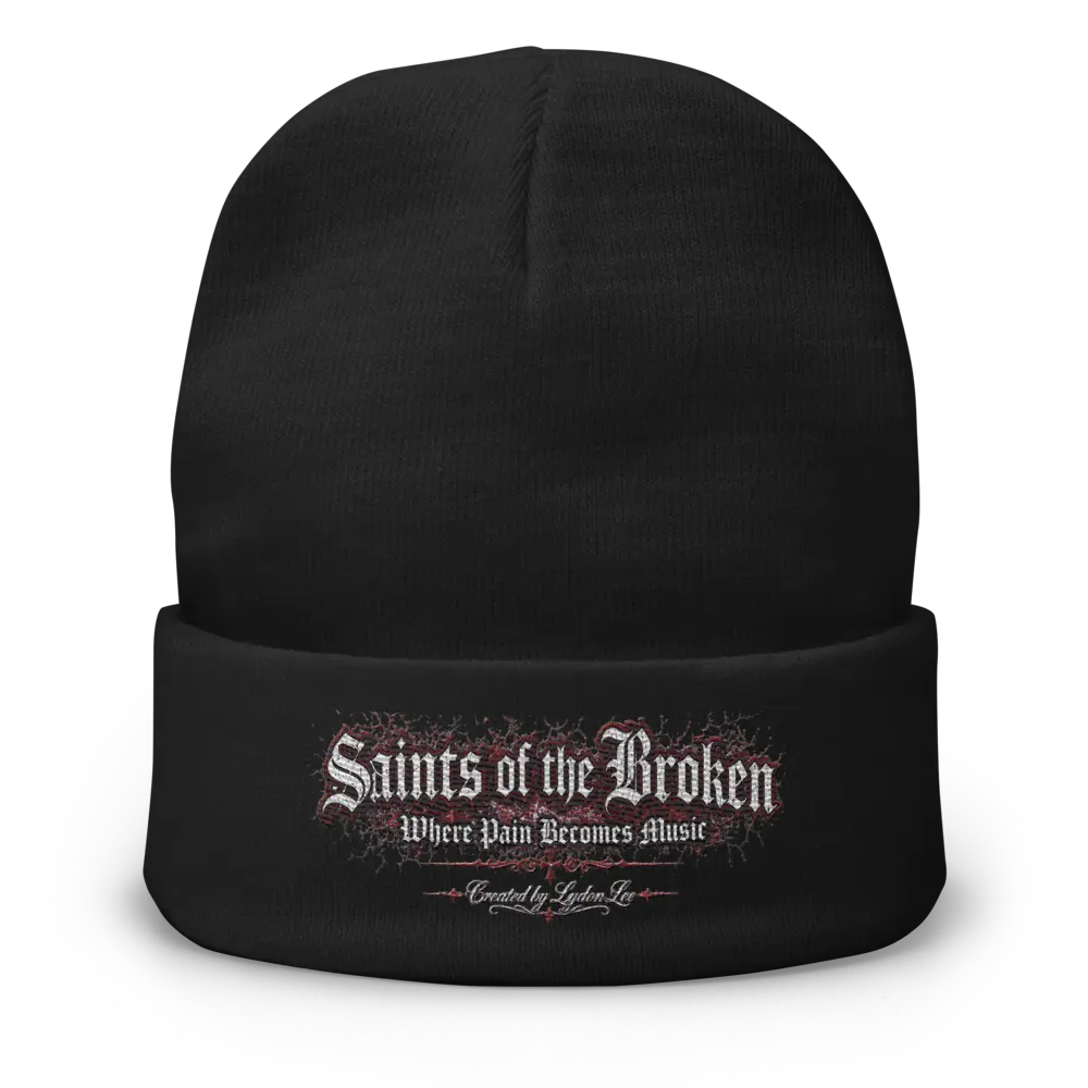 Saints of the Broken – Gothic Knit Beanie | Otto Cap 82-480 GLR SHOPPING