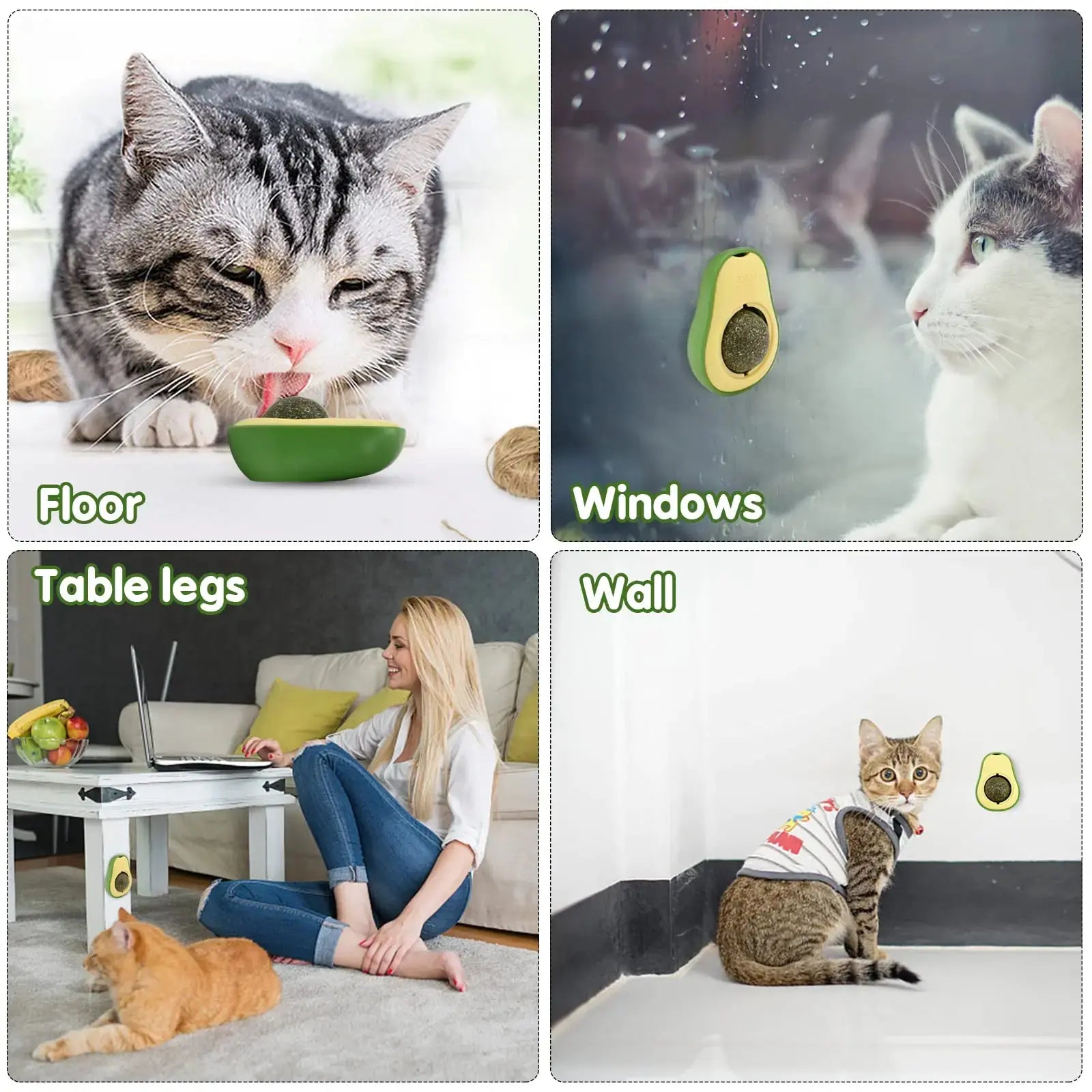 Avocado Mint Ball Toy GLR SHOPPING