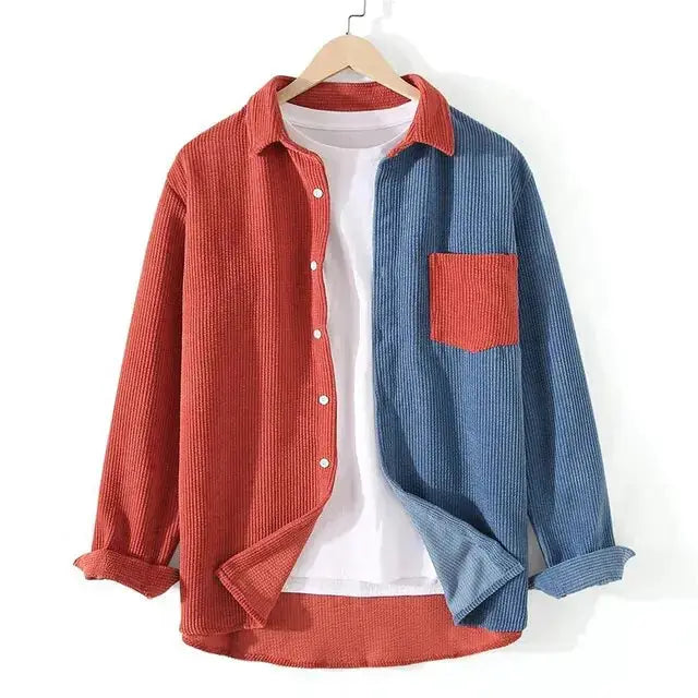 Cargo Corduroy Men's Long Sleeve GLR SHOPPING