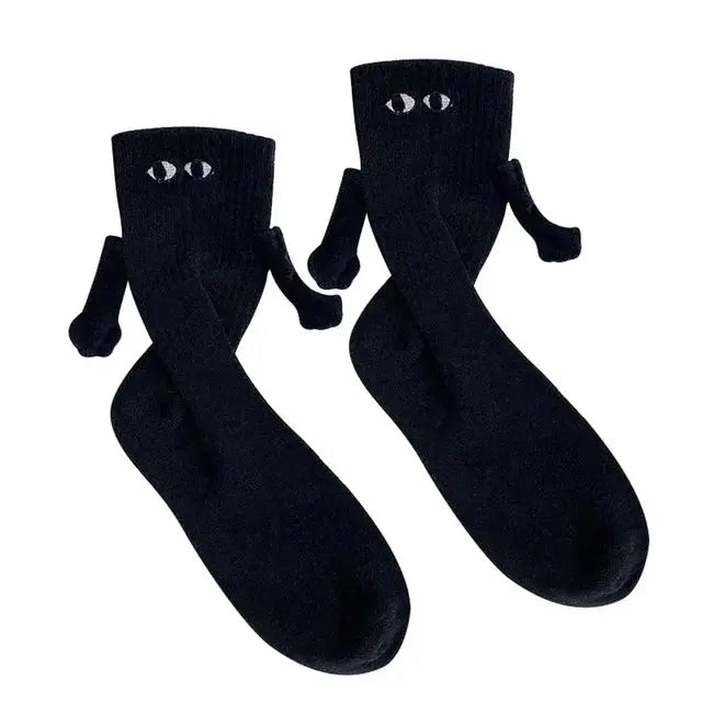 Magnetic Holding Hands Couple Socks GLR SHOPPING