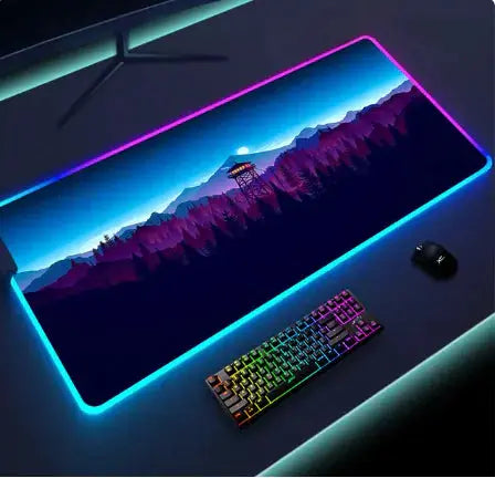 Luminous LED Lighting Mouse Pad GLR SHOPPING