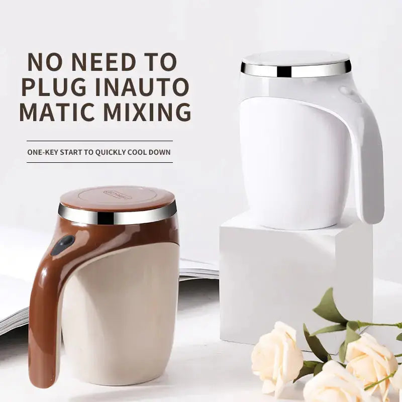 Rechargeable Automatic Stirring Coffee Cup GLR SHOPPING