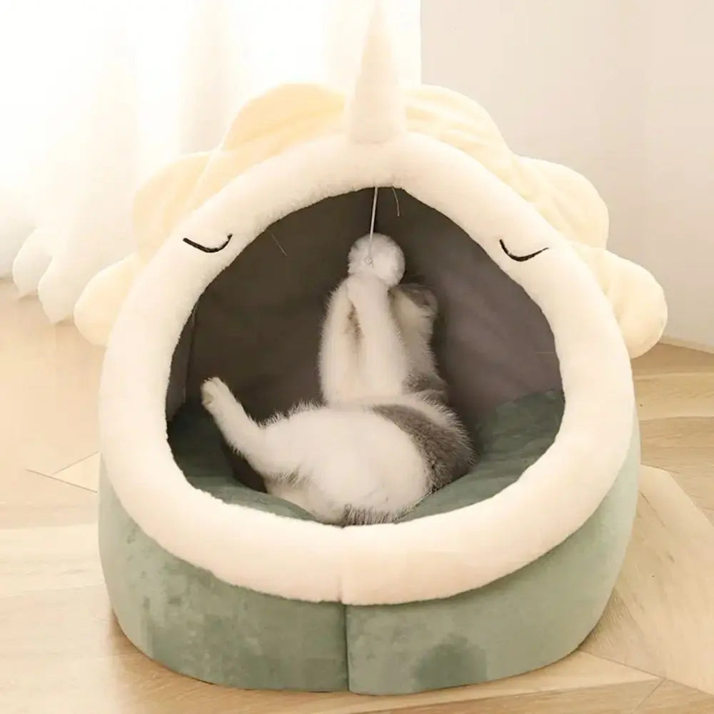 Adorable Dinosaur Pet House with Toy - GLR SHOPPING