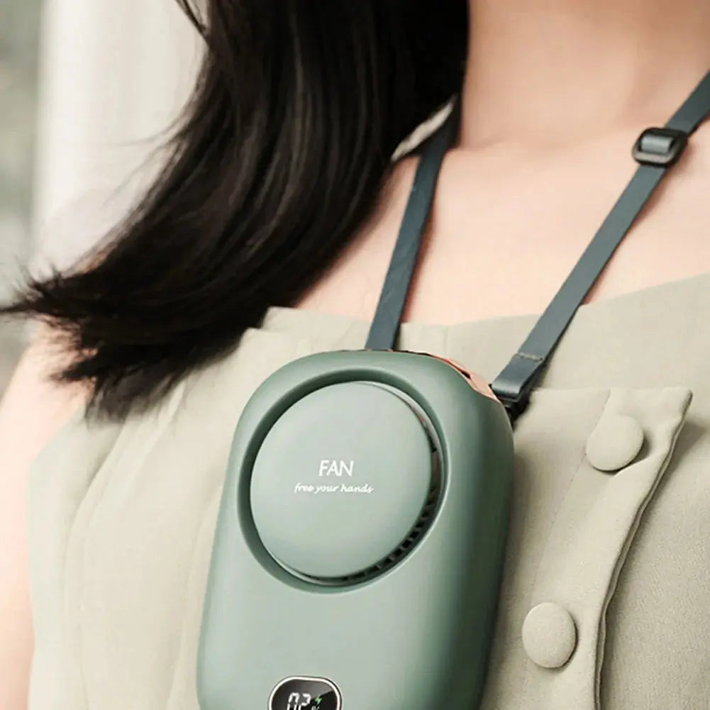 Mini Portable Bladeless Neck Fan GLR SHOPPING