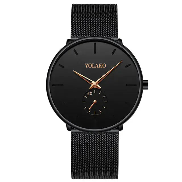 Stainless Mesh Band Watch - GLR SHOPPING