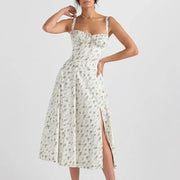 Elegant Midi Spaghetti Strap GLR SHOPPING