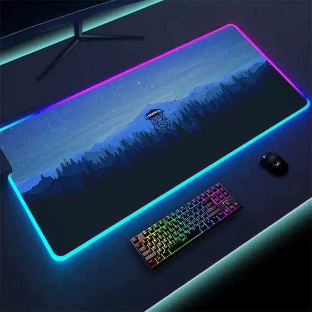 Luminous LED Lighting Mouse Pad GLR SHOPPING