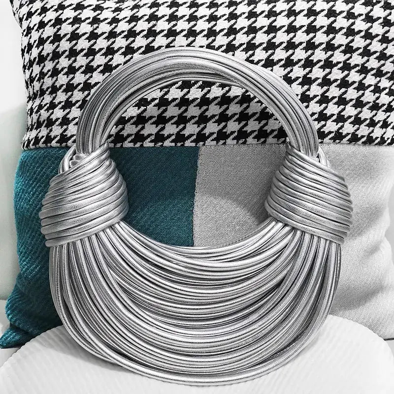 Fashionable Handwoven Handheld Bag GLR SHOPPING