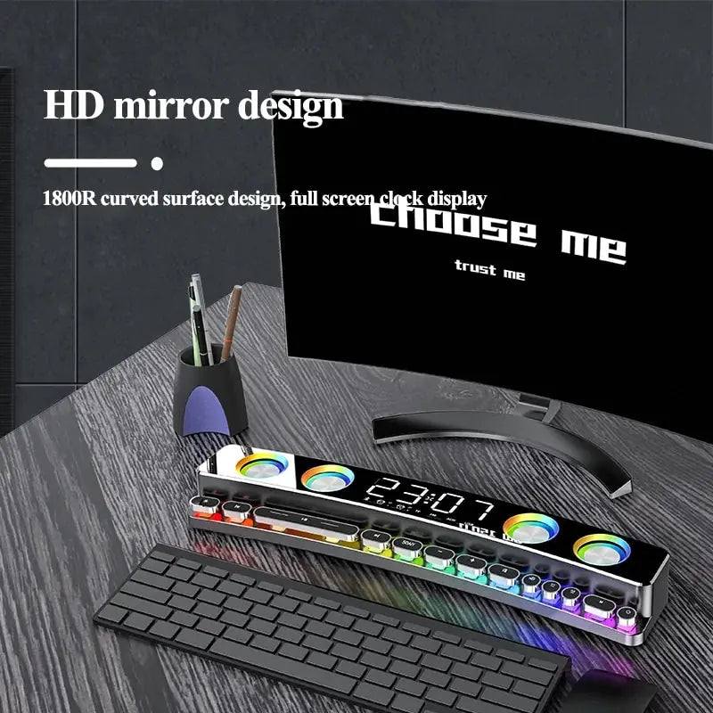 LED bluetooth sound box Speaker Wireless Game Speaker GLR SHOPPING