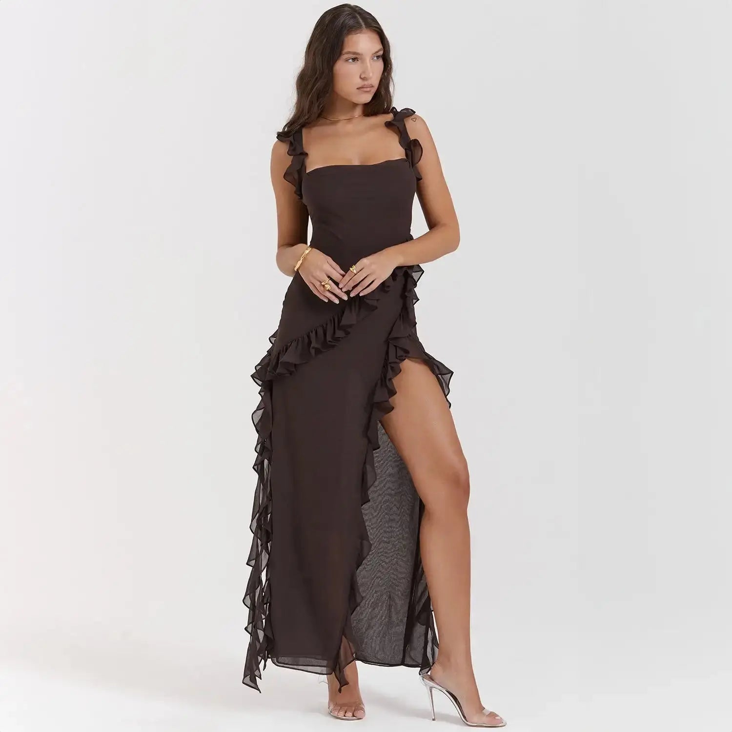 Sexy Ruffles Summer Dress GLR SHOPPING