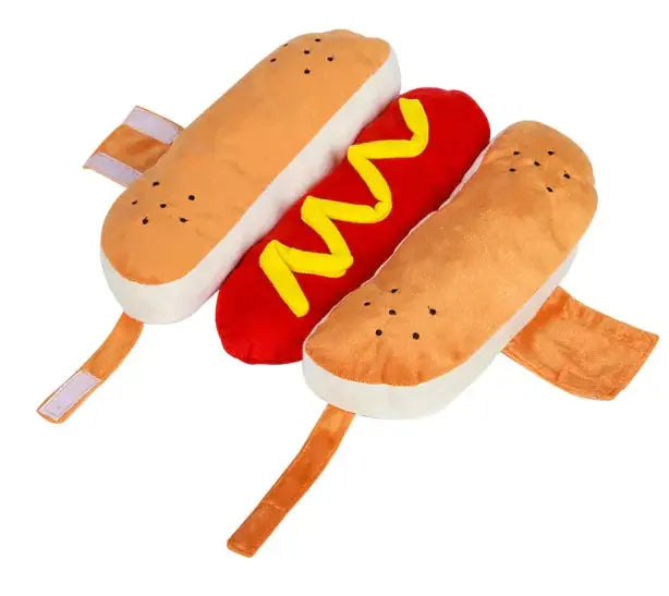 Hot Dog Halloween Costume for Pets GLR SHOPPING