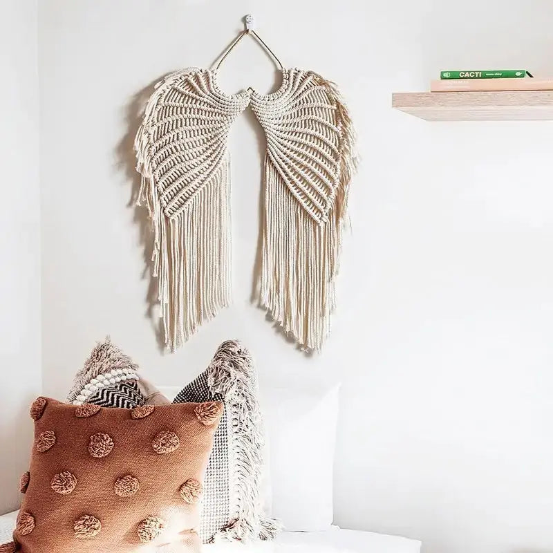 Angel Wings Woven Hanging Décor GLR SHOPPING