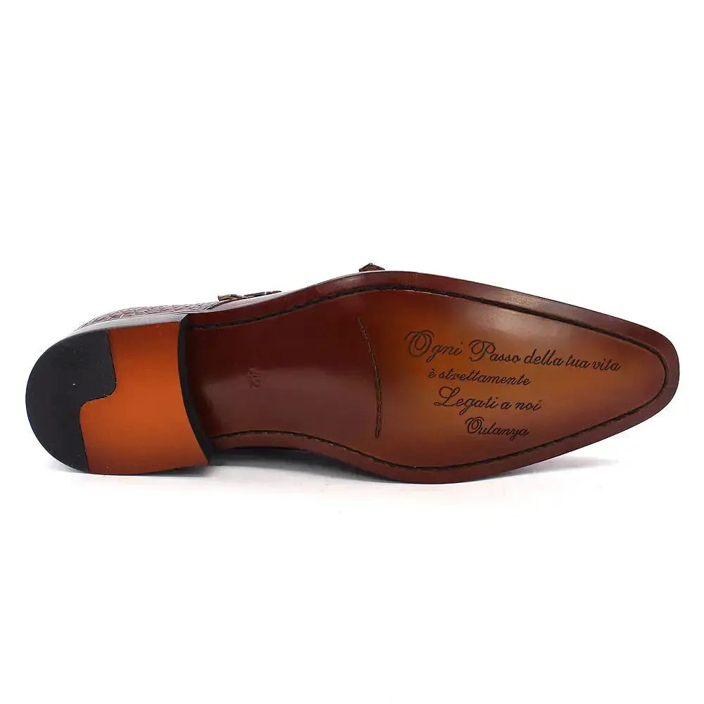 Men's Leather Oxford Shoes GLR SHOPPING