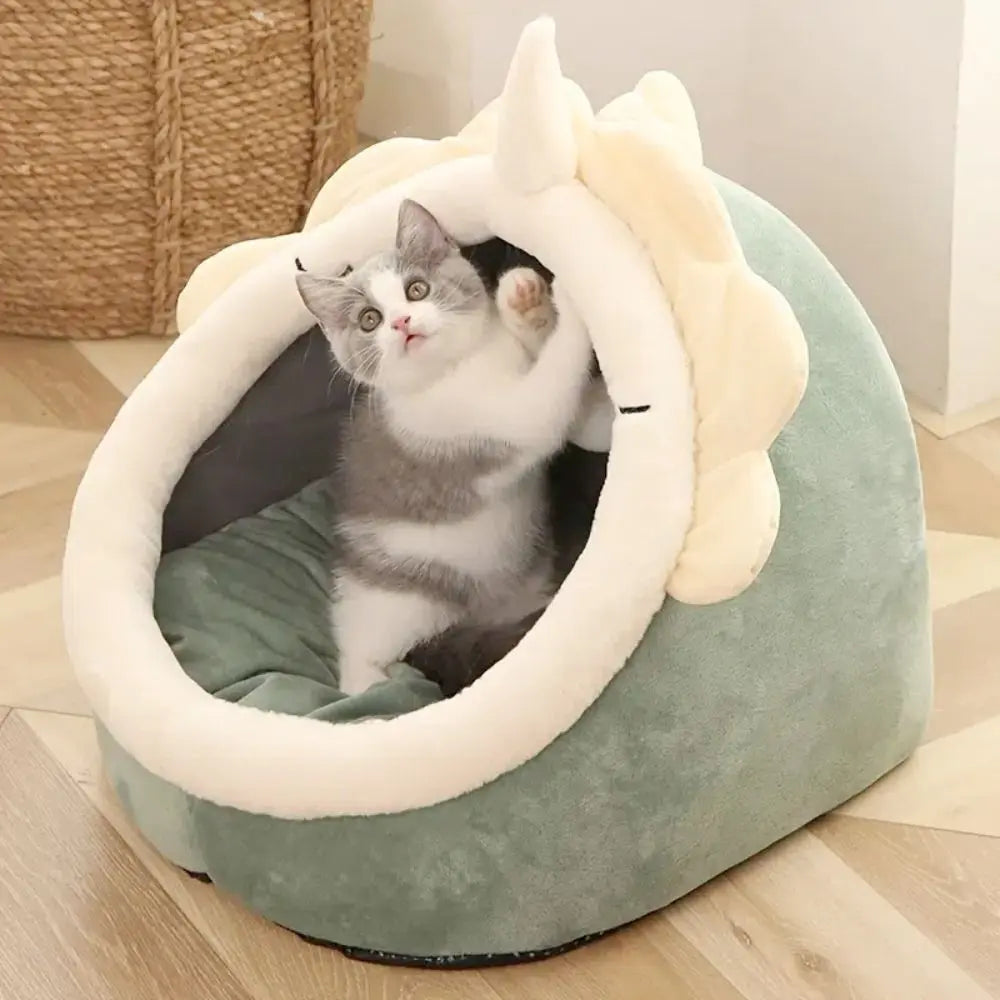 Adorable Dinosaur Pet House with Toy - GLR SHOPPING