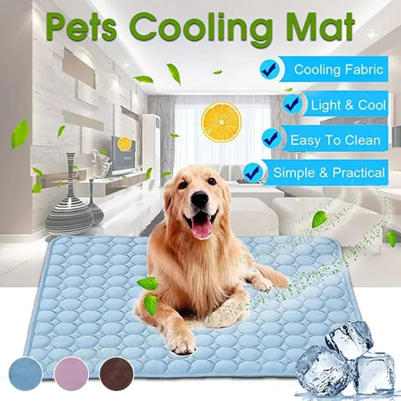 Cooling Summer Dog Mat for Pets GLR SHOPPING