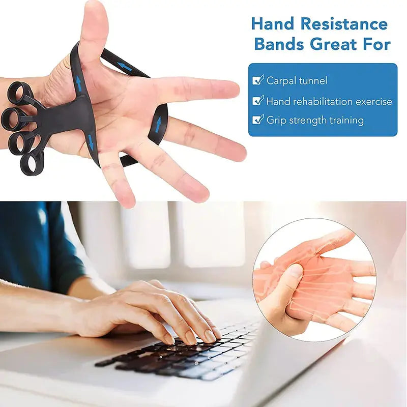 Hand Grip Strengthener and Exerciser GLR SHOPPING