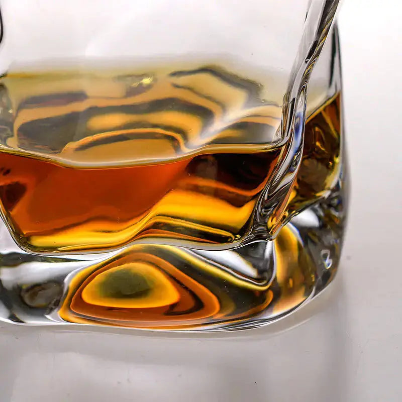 Crumple whiskey glass GLR SHOPPING