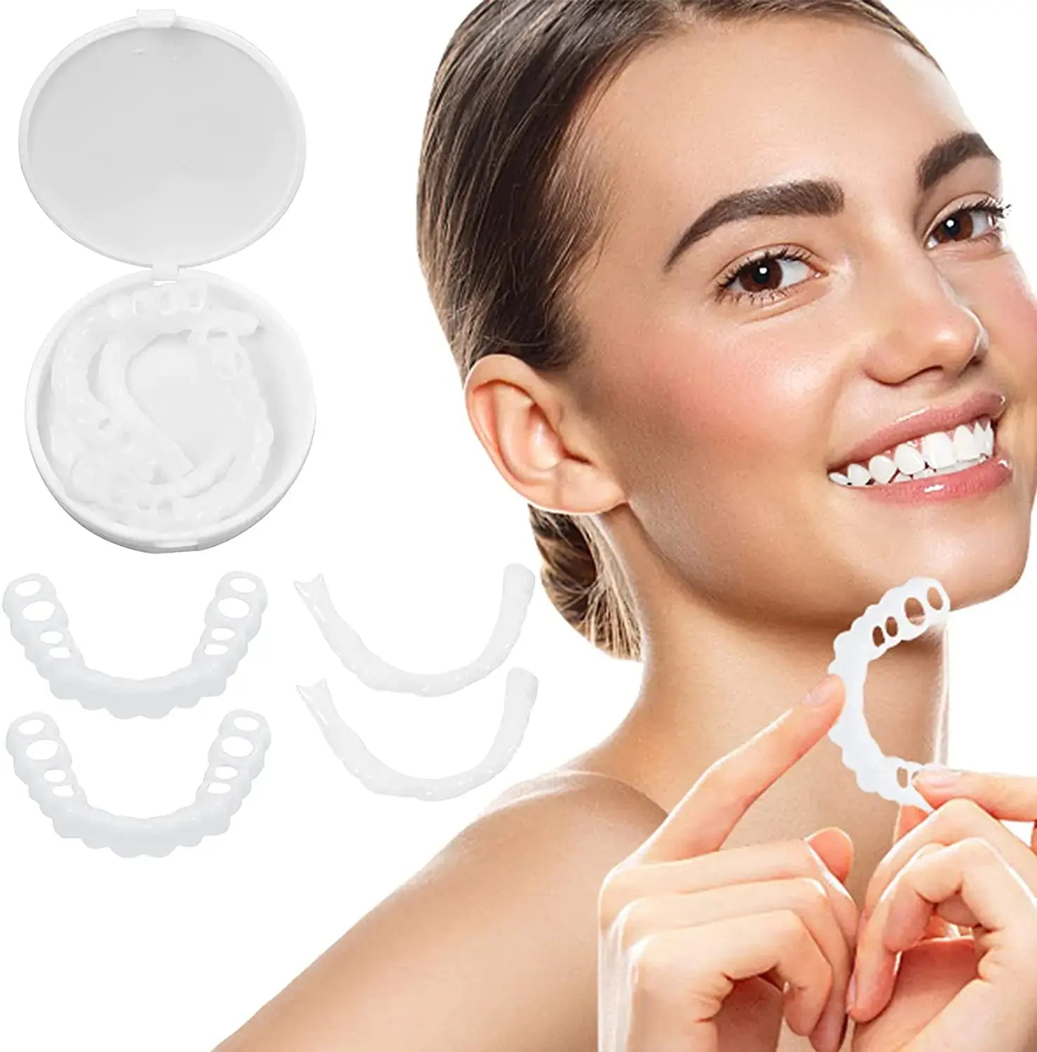 Silicone False Teeth Instant Smile GLR SHOPPING