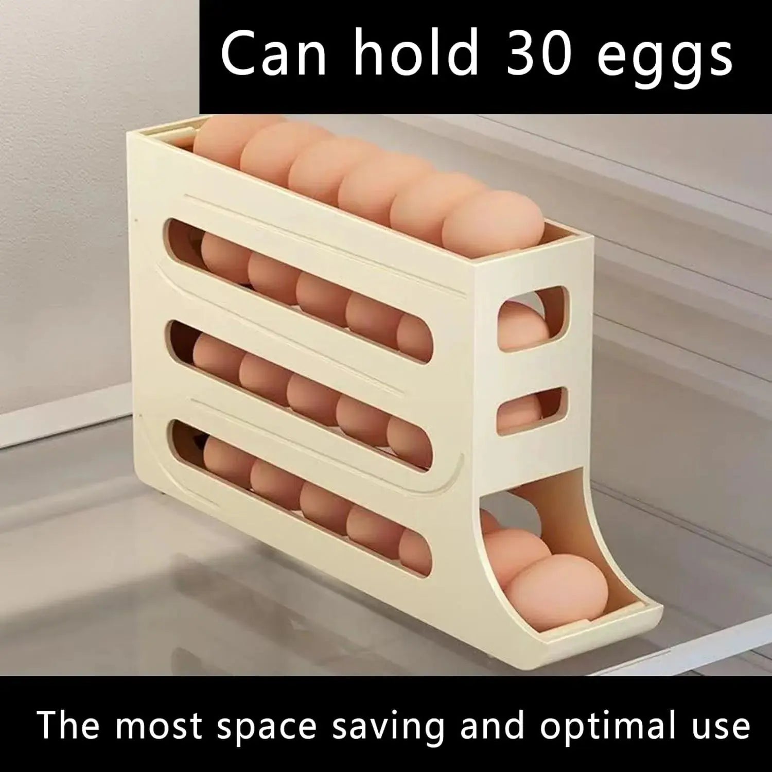 4 Tiers Egg Holder for Fridge GLR SHOPPING