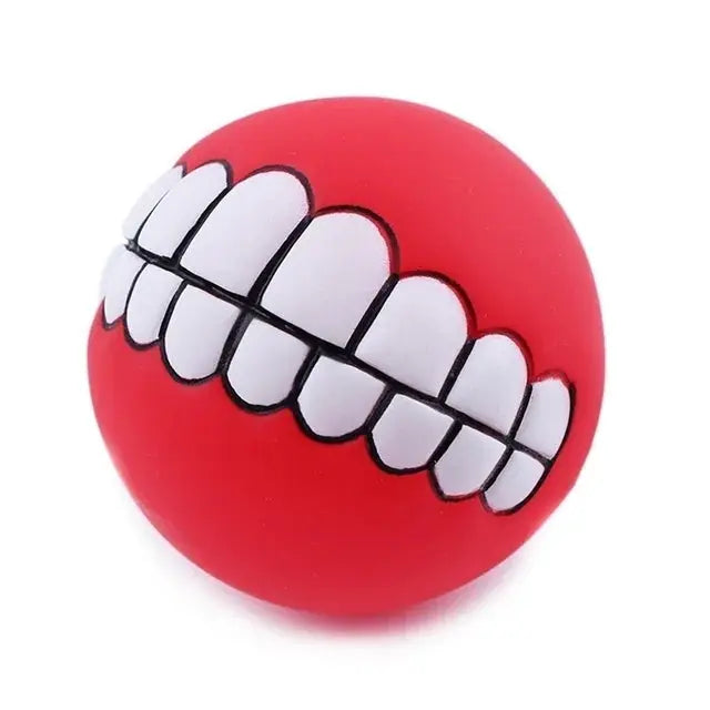 Pet Ball Teeth Silicon Chew Toys for Large Breeds GLR SHOPPING