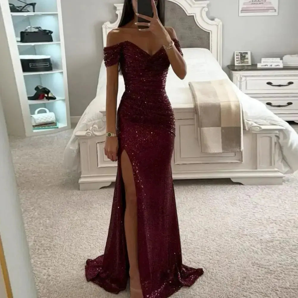 Sequined Elegant Dress GLR SHOPPING
