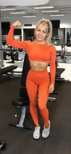 2-Piece Seamless Yoga Set for Women GLR SHOPPING