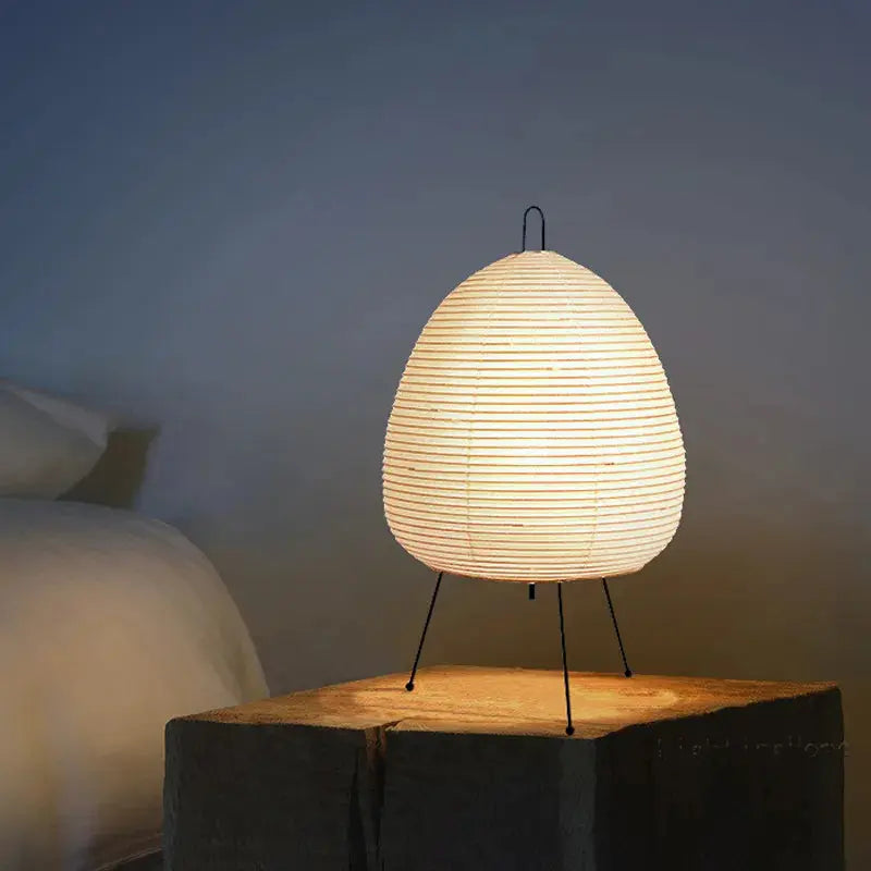 Japanese Akari Wabi-Sabi Table Lamp GLR SHOPPING