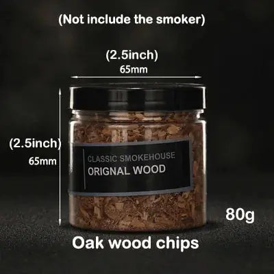 Cocktail Smoker with Wood Shavings GLR SHOPPING