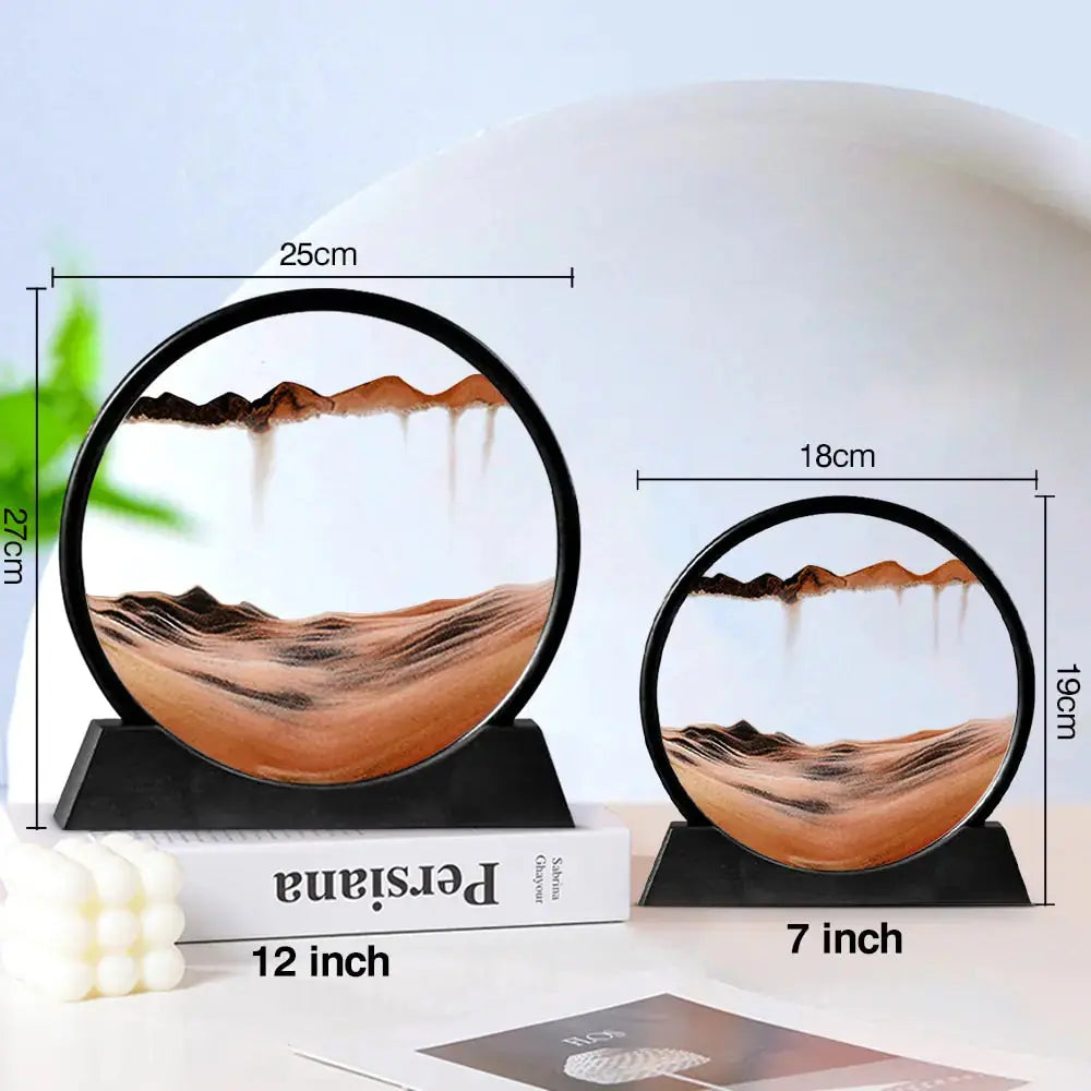 3D Hourglass Deep Sea Sandscape In Motion GLR SHOPPING