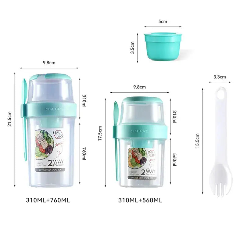 Container Set Food Bowl GLR SHOPPING