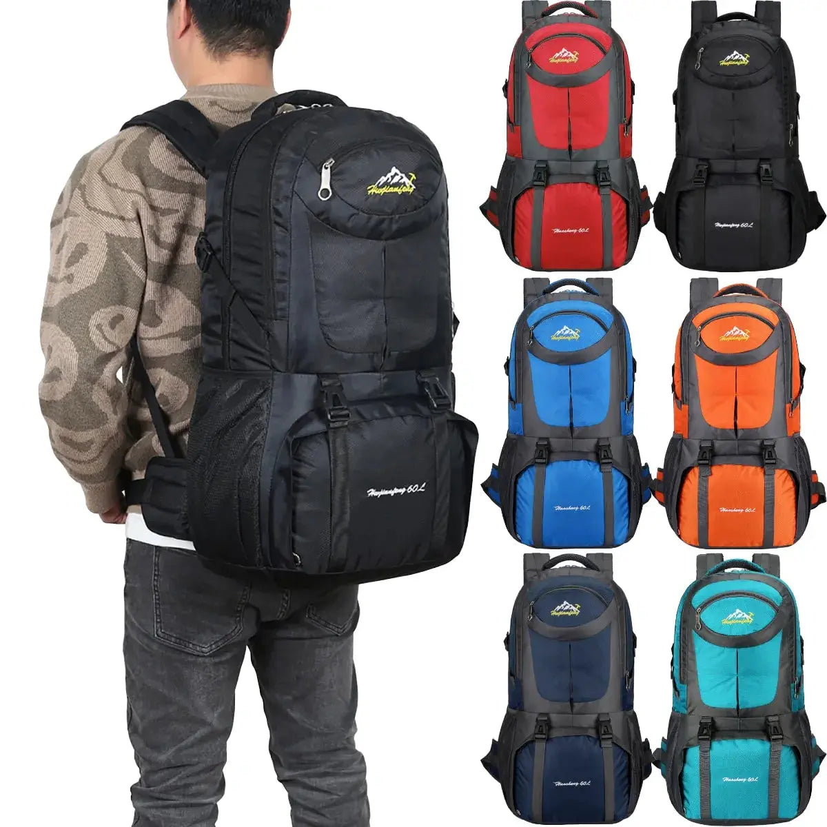 60L Outdoor Backpack GLR SHOPPING