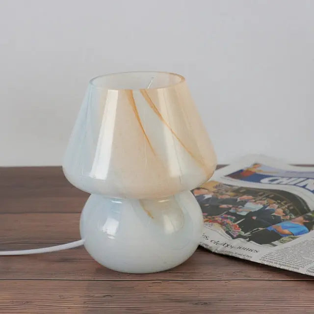 Glass Translucent Bedside Lamp - GLR SHOPPING