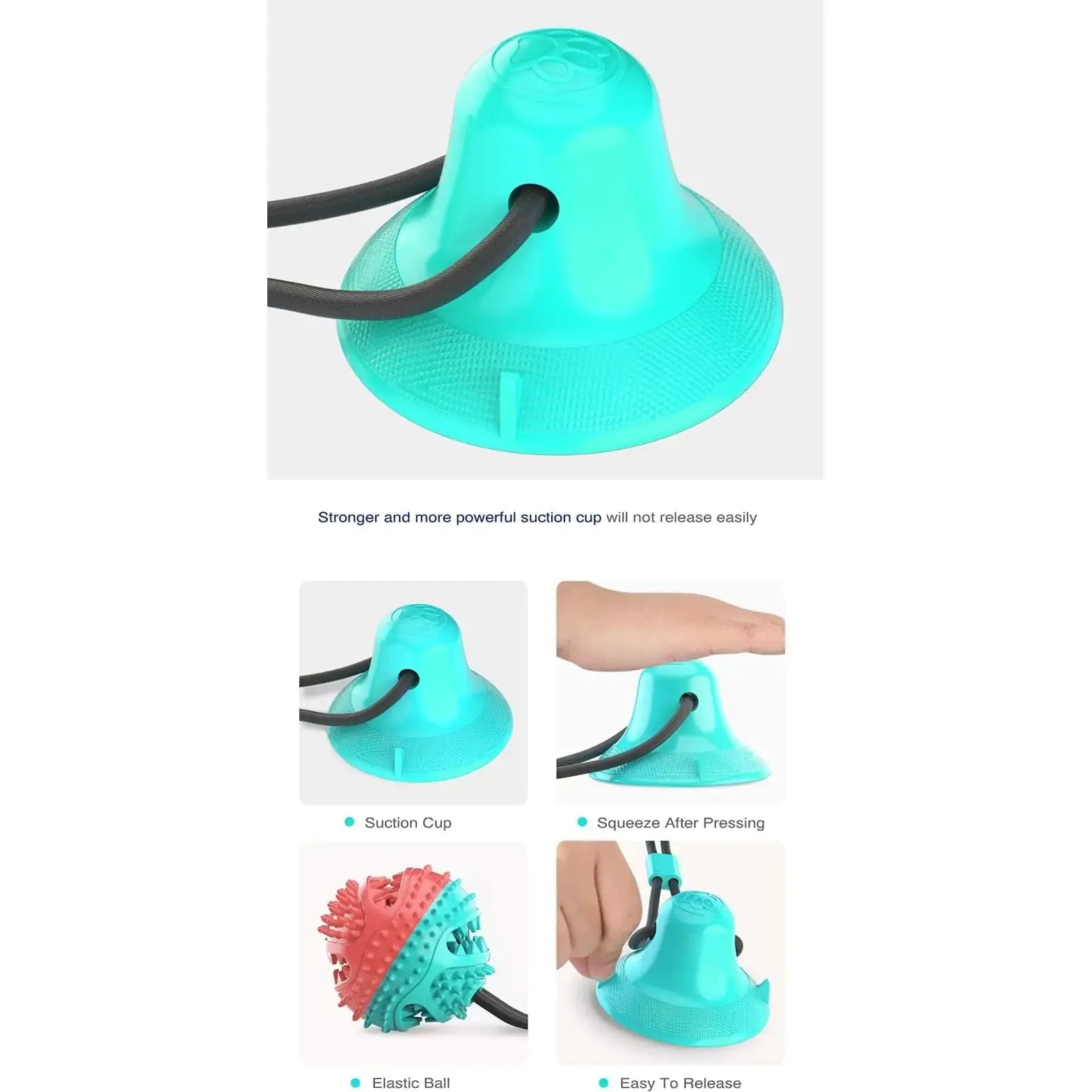 Silicone Suction Cup Dog Toy GLR SHOPPING
