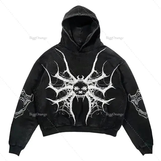 Punk Wind Ninja Printed Hoodies GLR SHOPPING
