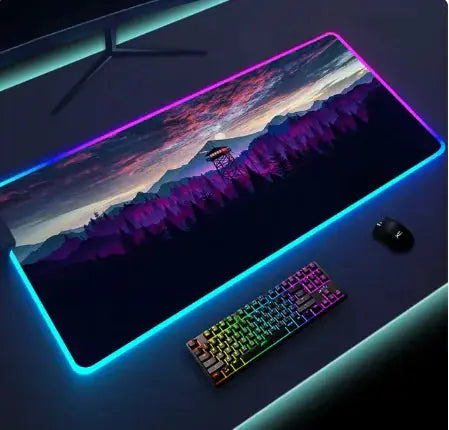 Luminous LED Lighting Mouse Pad GLR SHOPPING