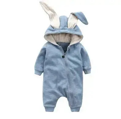 Rabbit Ear Hooded Baby Rompers GLR SHOPPING