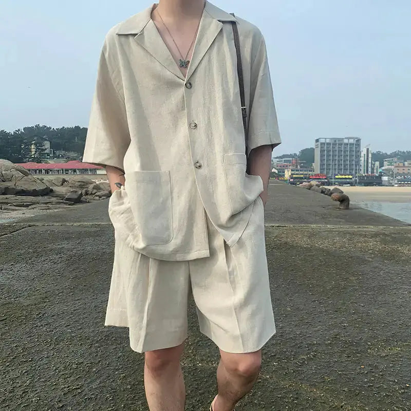 VG Classic Linen Shirt GLR SHOPPING