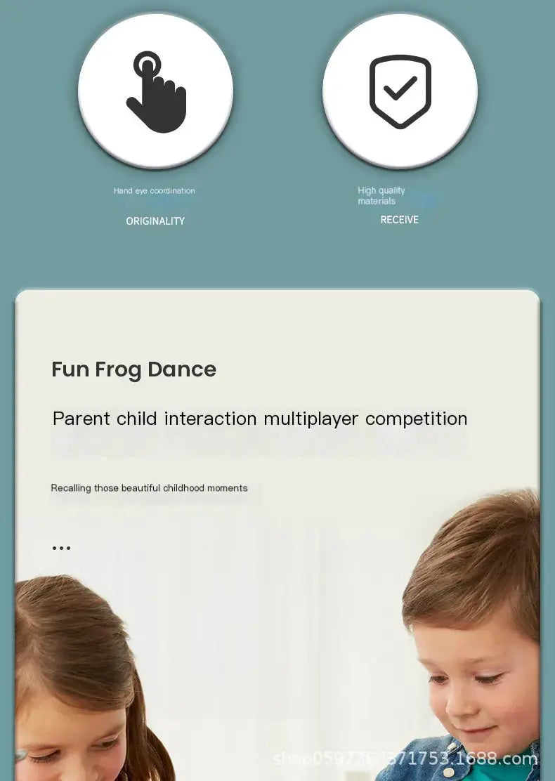 Classic Bouncing Frog Interactive Toy GLR SHOPPING