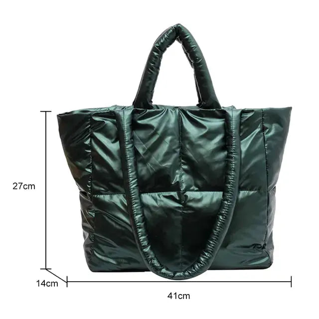 Fashion Large Tote Padded Handbags - GLR SHOPPING
